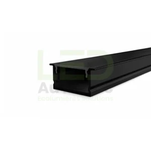 Profilé LED ENCASTRE 12*7MM 3M EDGE PL-PR120 Noir