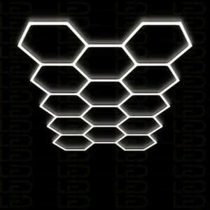 Hexagone LED Lights –14 Grid