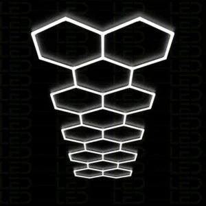 Hexagone LED Lights –14 Line Grid