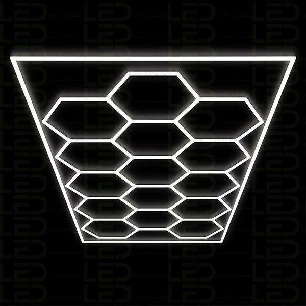 Hexagone LED Lights –15 Grid