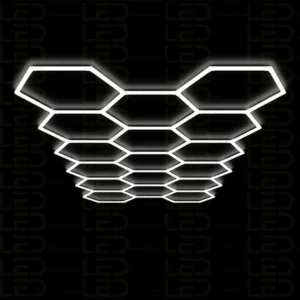 Hexagone LED Lights –17 Grid