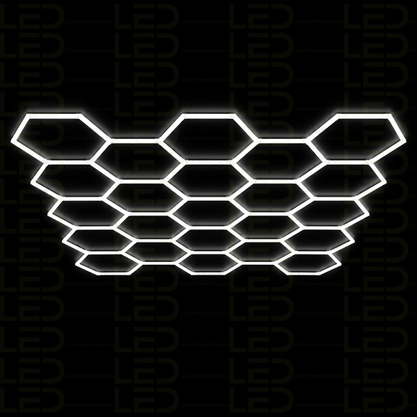 Hexagone LED Lights –23 Grid