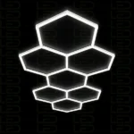 Hexagone LED Lights –7 Grid