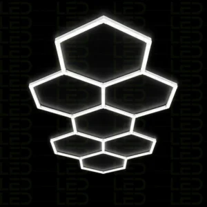 Hexagone LED Lights –7 Grid