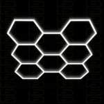 Hexagone LED Lights –8 Grid