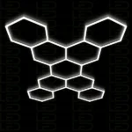 Hexagone LED Lights –9 Grid