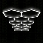 Hexagone LED Lights –11 Line Grid