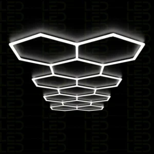 Hexagone LED Lights –11 Line Grid