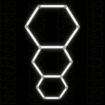 Hexagone LED Lights – 3 Grid