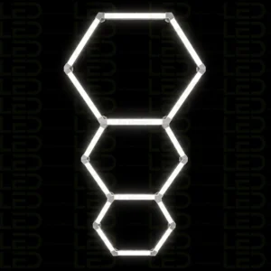 Hexagone LED Lights – 3 Grid