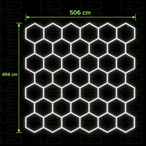Hexagone LED Lights –39 Grid – Image 2