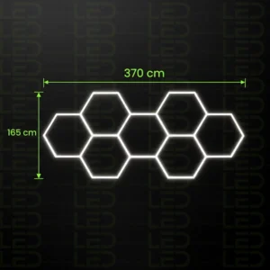 Hexagone LED Lights –7 Grid – Image 2