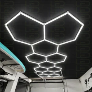 Hexagone LED Lights –11 Line Grid – Image 5