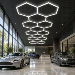 Hexagone LED Lights –14 Line Grid – Image 6