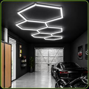 Hexagone LED Lights –5 Line Grid – Image 4
