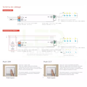 LED Driver Intelligent Tunable White DALI + Push DIM CCT – Image 4