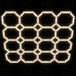 Hexagone LED Lights 16 Modules