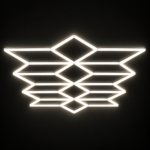 Éclairage LED Géométrique Stella Grid Max