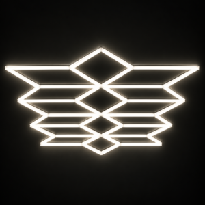 Éclairage LED Géométrique Stella Grid Max