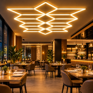 Éclairage LED Géométrique Stella Grid Max – Image 7