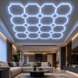 Hexagone LED Lights 16 Modules – Éclairage Géométrique Moderne – Image 5