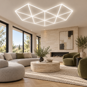 Éclairage LED Géométrique Cœur – Hex Heart – Image 4