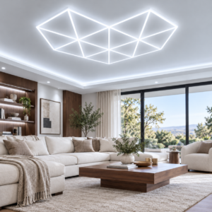 Éclairage LED Géométrique Cœur – Hex Heart – Image 6